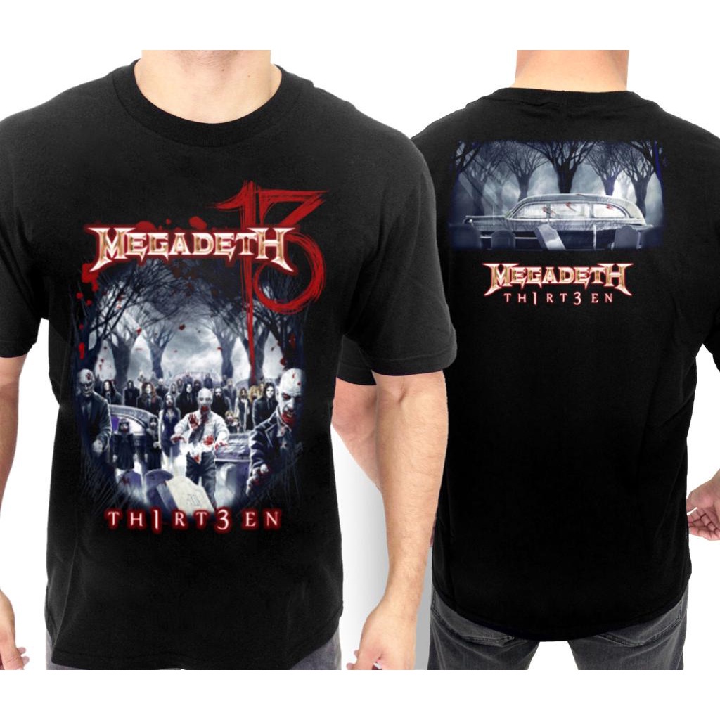 Camiseta Megadeth Of0101 Consulado Do Rock Oficial Banda Shopee Brasil