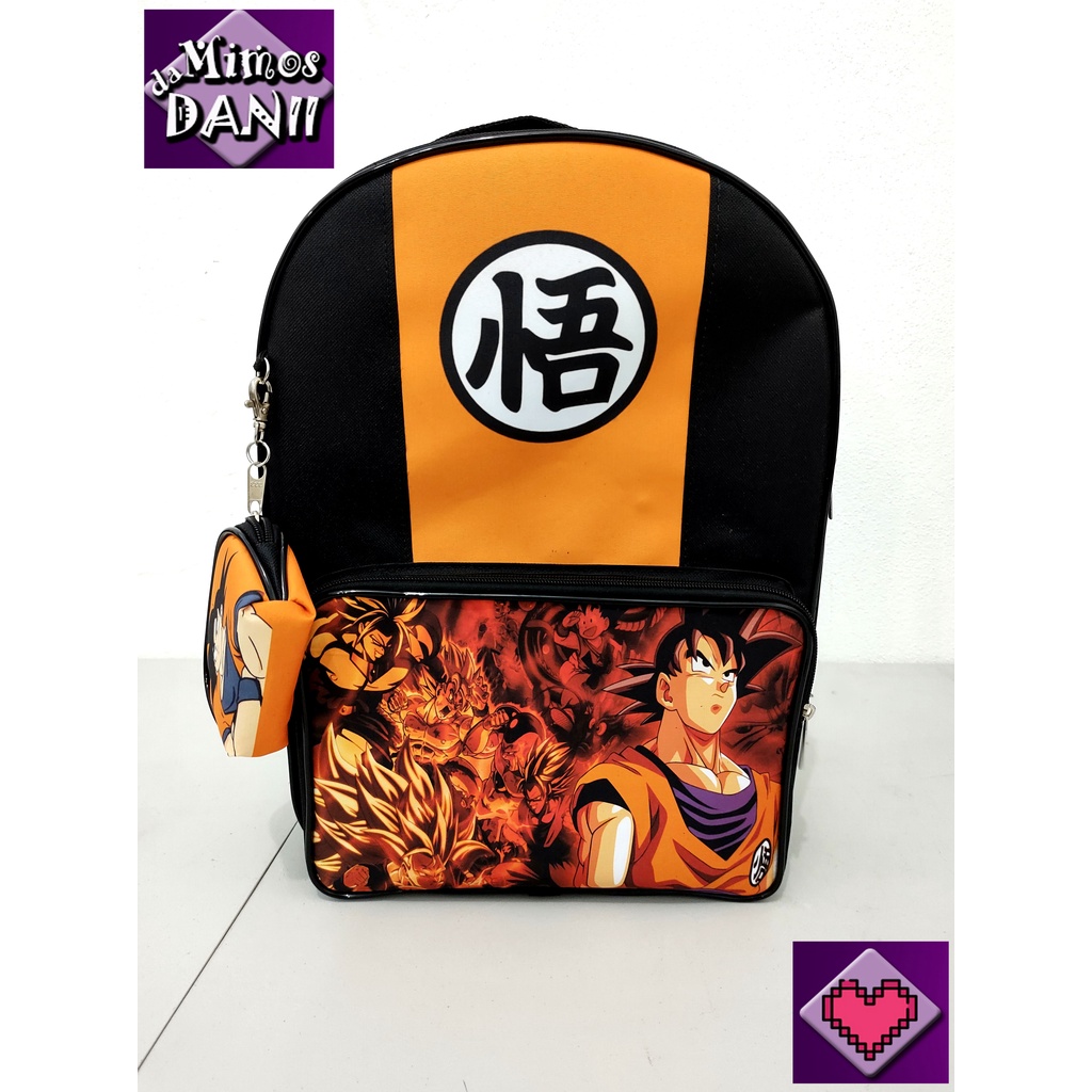 Mochila Dragon Ball Z Goku Shopee Brasil