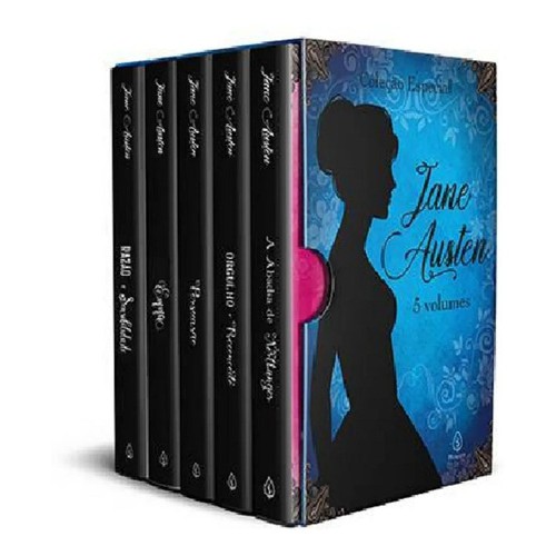 Box Jane Austen Coleção Especial 5 Livros Romance De Epoca Shopee