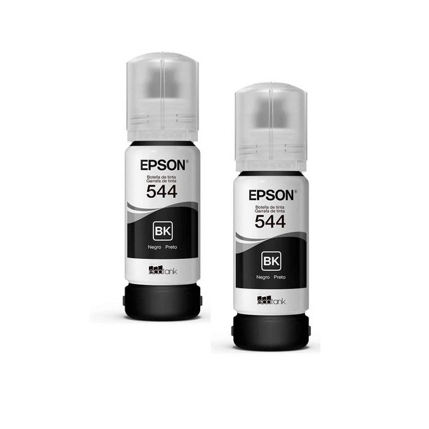 Kit 2 Refil Tintas Epson Preta T544 L3110 L3150 Shopee Brasil