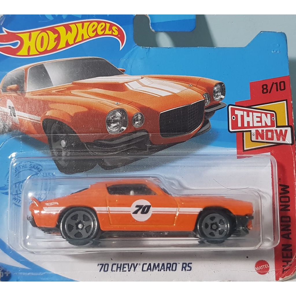 Hot Wheels Chevy Camaro Rs Then And Now Shopee Brasil