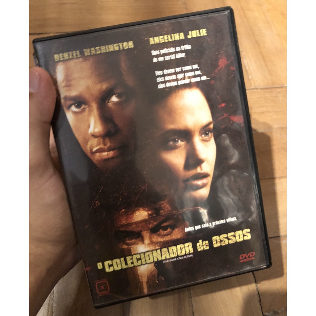 Dvd O Colecionador De Ossos Angelina Jolie Shopee Brasil