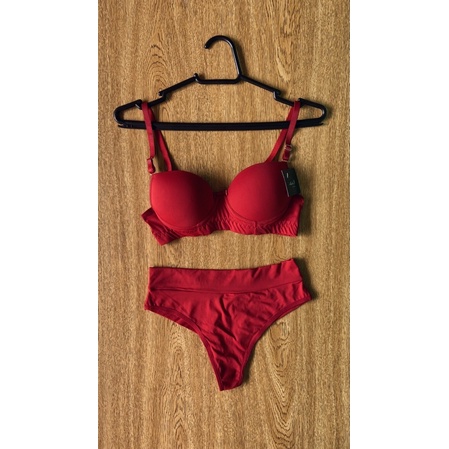 Conjunto Lingerie Conforto Sutiã Confortável de Tecido Aro e