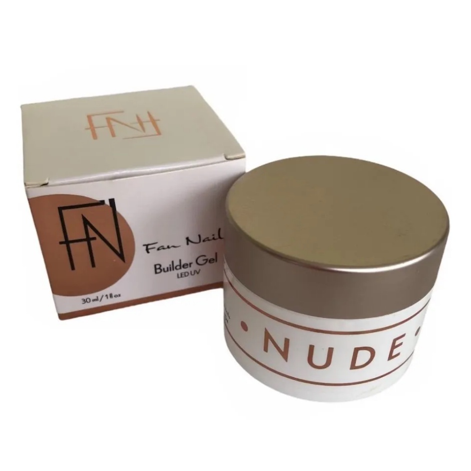 Gel Fan Nails Linha Nude Builder G Shopee Brasil
