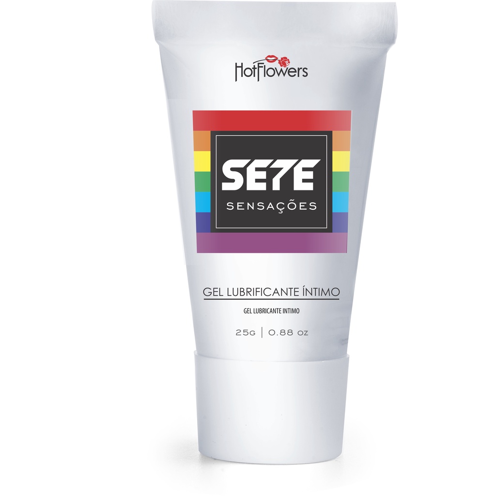 Gel Lubrificante Feminino e Masculino Anestésico Para Sexo Anal Sete