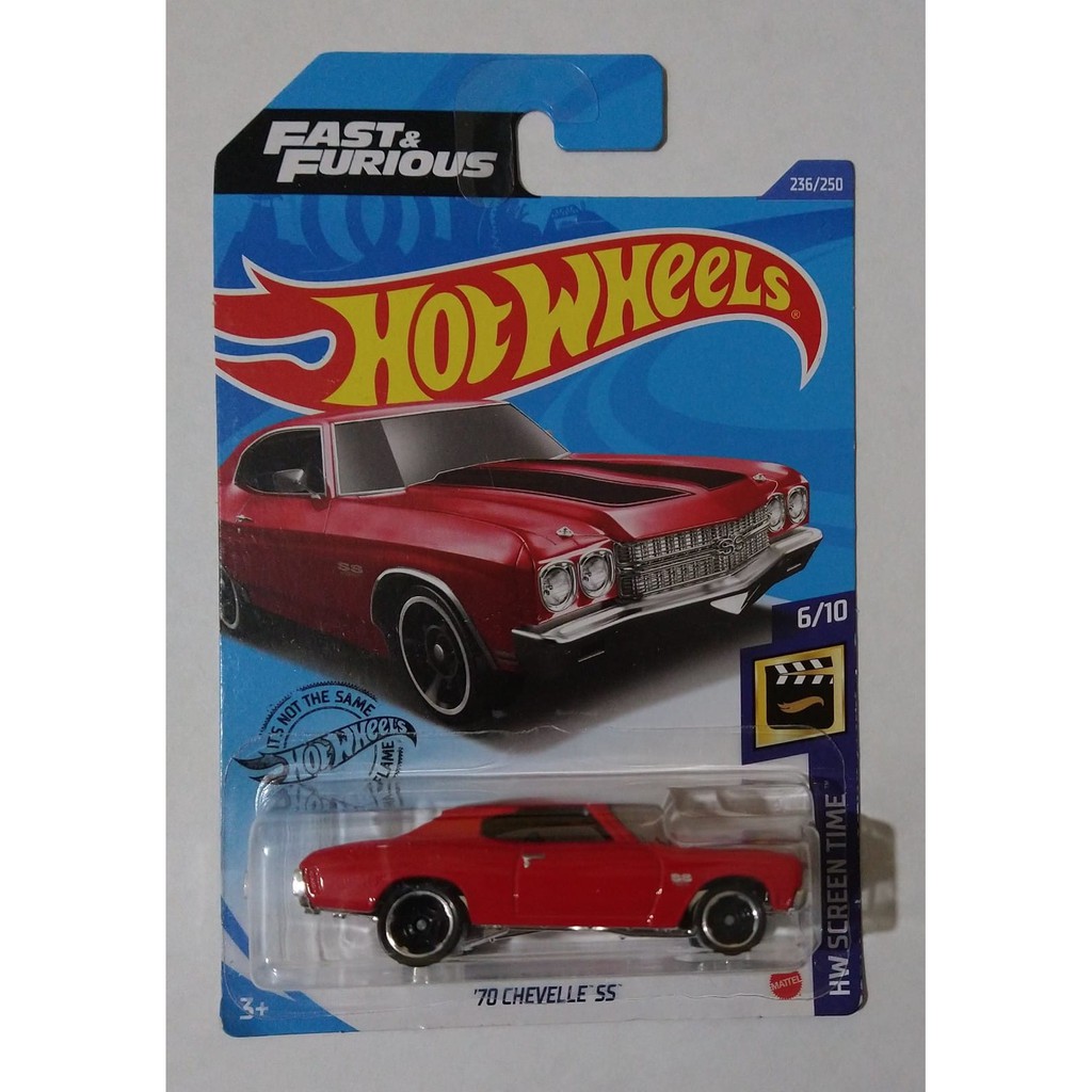 Hot Wheels Chevelle SS FAST FURIOUS Velozes E Furiosos GHC Shopee Brasil