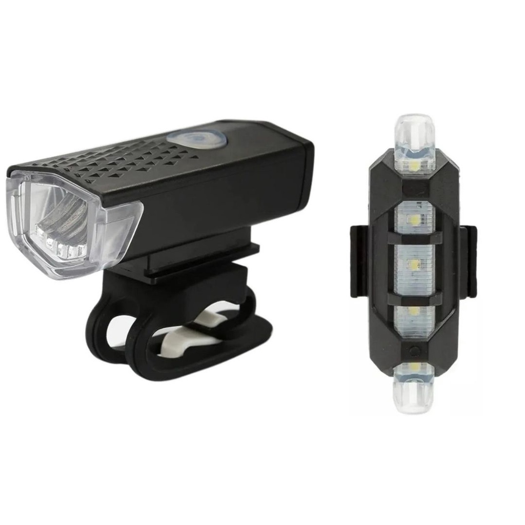 Kit Lanterna E Farol Bicicleta Luz Ultra Led A Prova D Gua Shopee Brasil