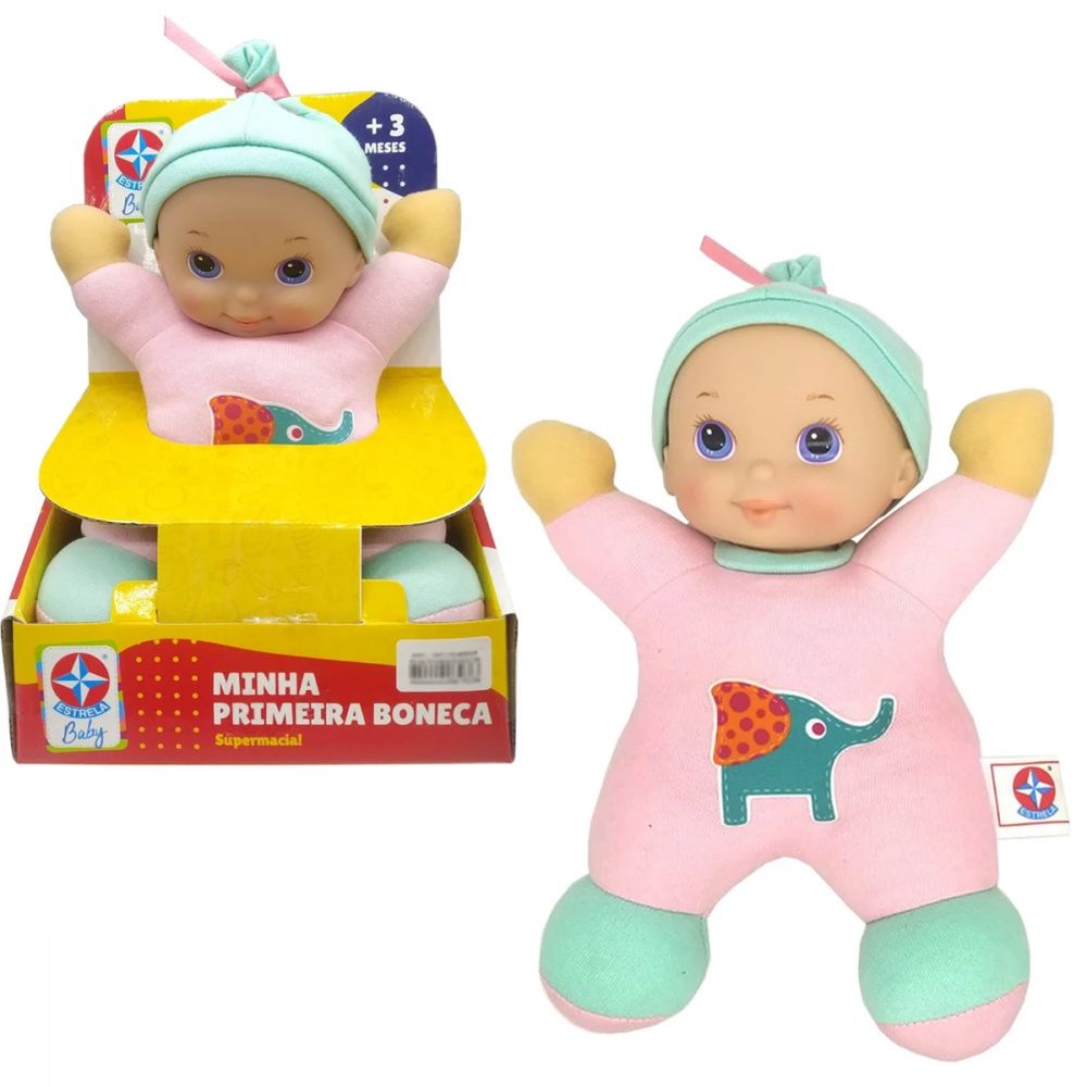 Minha Primeira Boneca Cm Estrela Baby Shopee Brasil