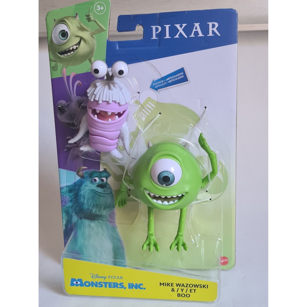 Bonecos Boo E Mike Wazowski Monstros Sa Disney Pixar Mattel Shopee