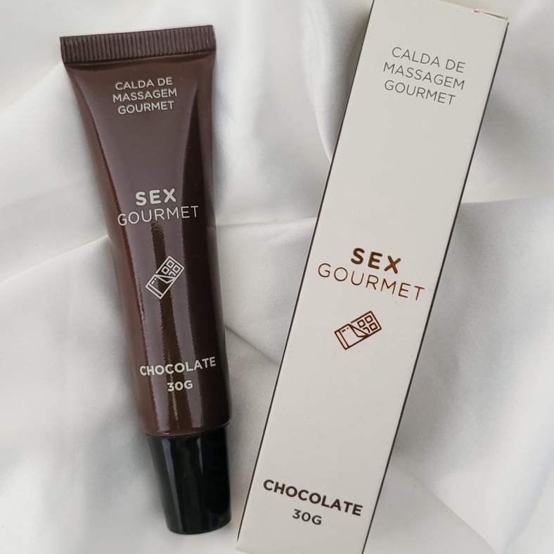 Gel Comestível Sex Gourmet Sabor Chocolate Shopee Brasil