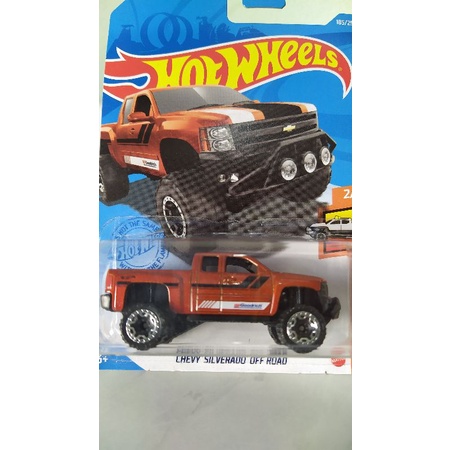 Hot Wheels Chevy Silverado Off Road Shopee Brasil