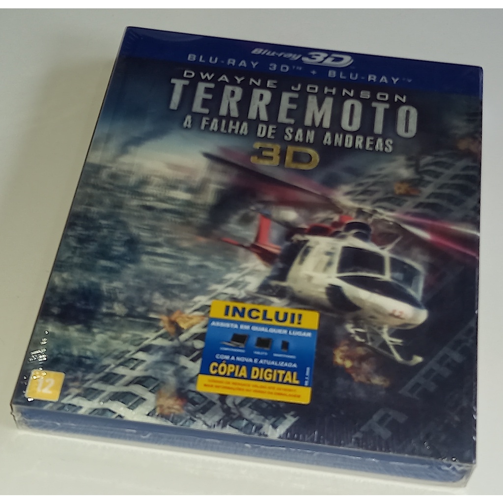 Blu Ray D Blu Ray Terremoto A Falha De San Andreas Disc Shopee