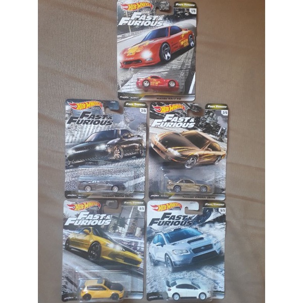 Hot Wheels Set Velozes E Furiosos Shopee Brasil