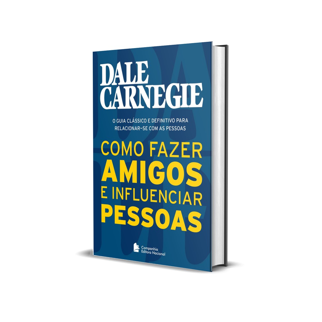 Livro Como Fazer Amigos E Influenciar Pessoas Dale Carnegie ORIGINAL