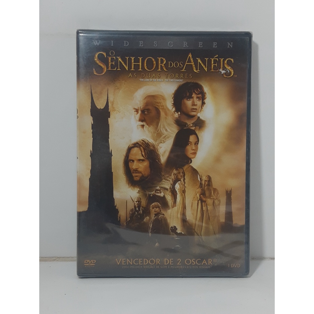 Dvd Senhor Dos Aneis As Duas Torres Lacrado Shopee Brasil