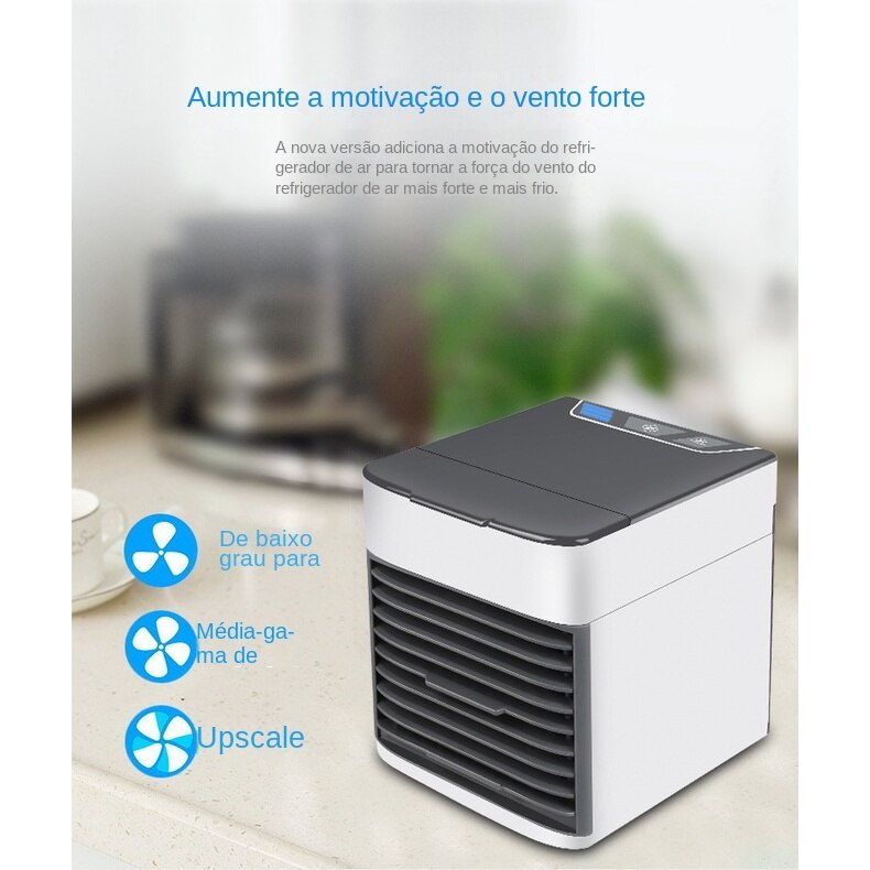 Mini Refrigerador E Climatizador De Ar Domestico Eletrico Portatil Air