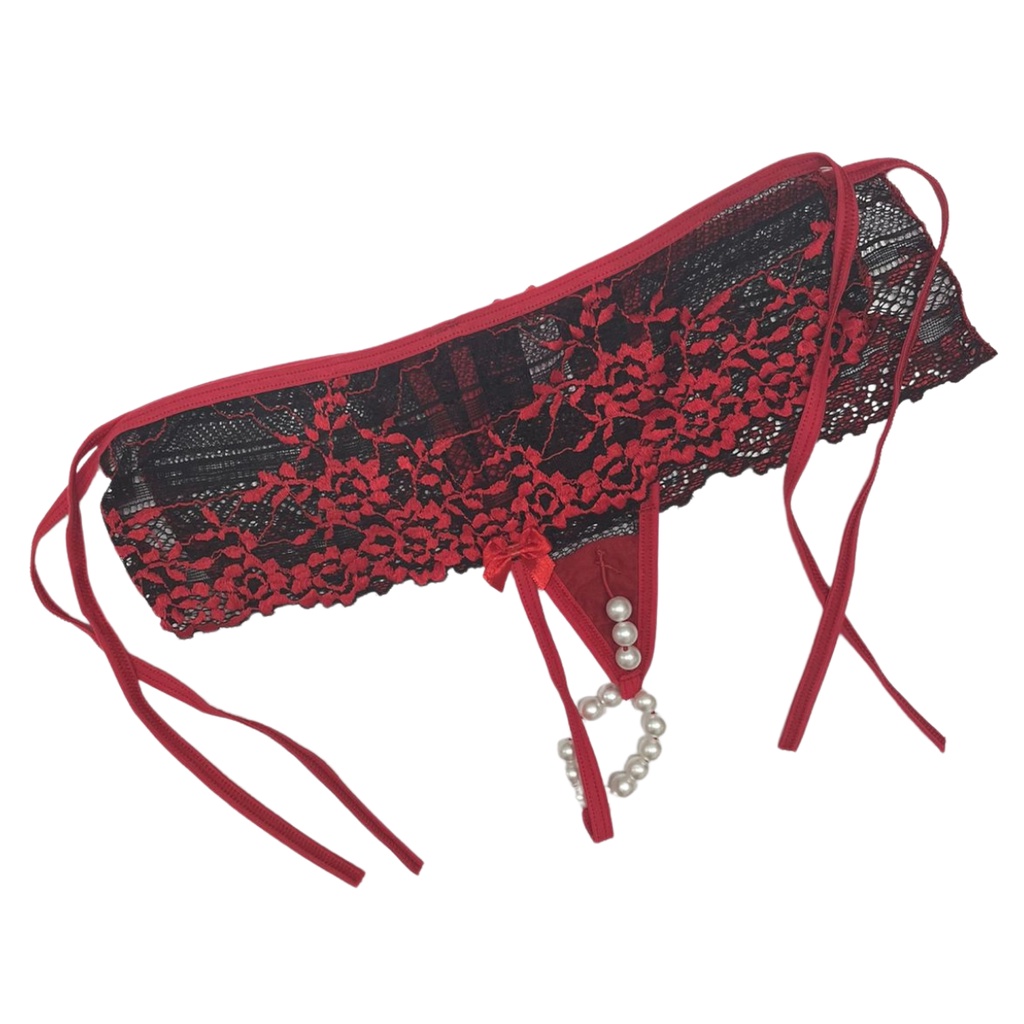 Calcinha Tailandesa P Rola Sensual Sexy Estimuladora Lingerie Rendada