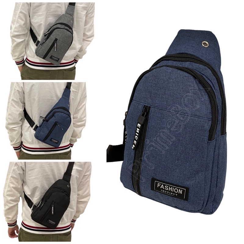 Bolsa Masculina Transversal Mochila De Peito Masculino Feminino Unissex