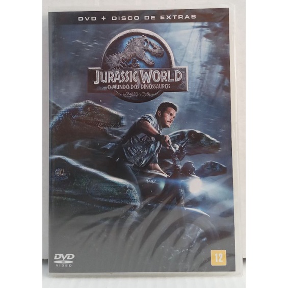 Dvd Jurassic World O Mundo Dos Dinossauros Dvd Duplo Novo Original