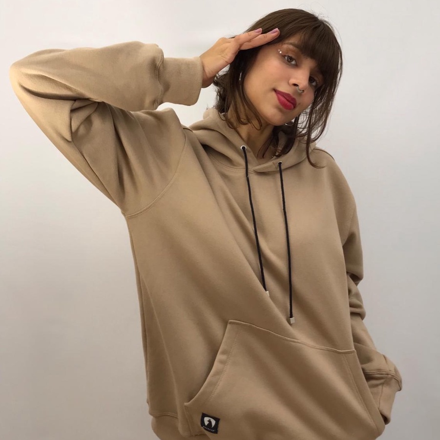 Moletom Nude Linha Premium Felpado Shopee Brasil