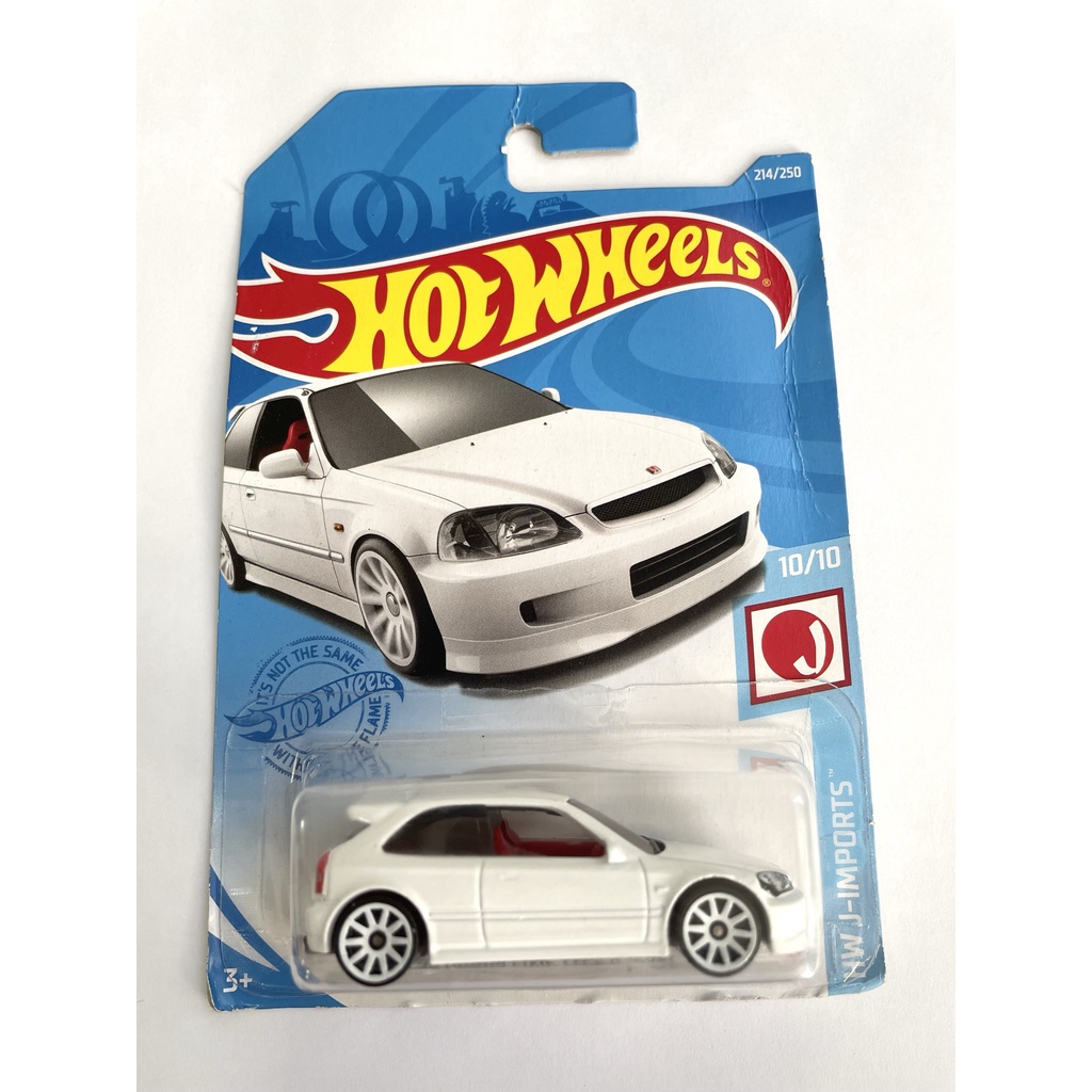 Hot Wheels Honda Civic Type R EK9 Shopee Brasil