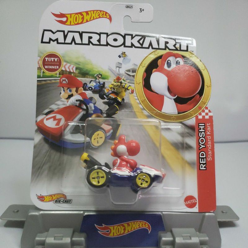 Hot Wheels Mario Kart Red Yoshi Raro Shopee Brasil