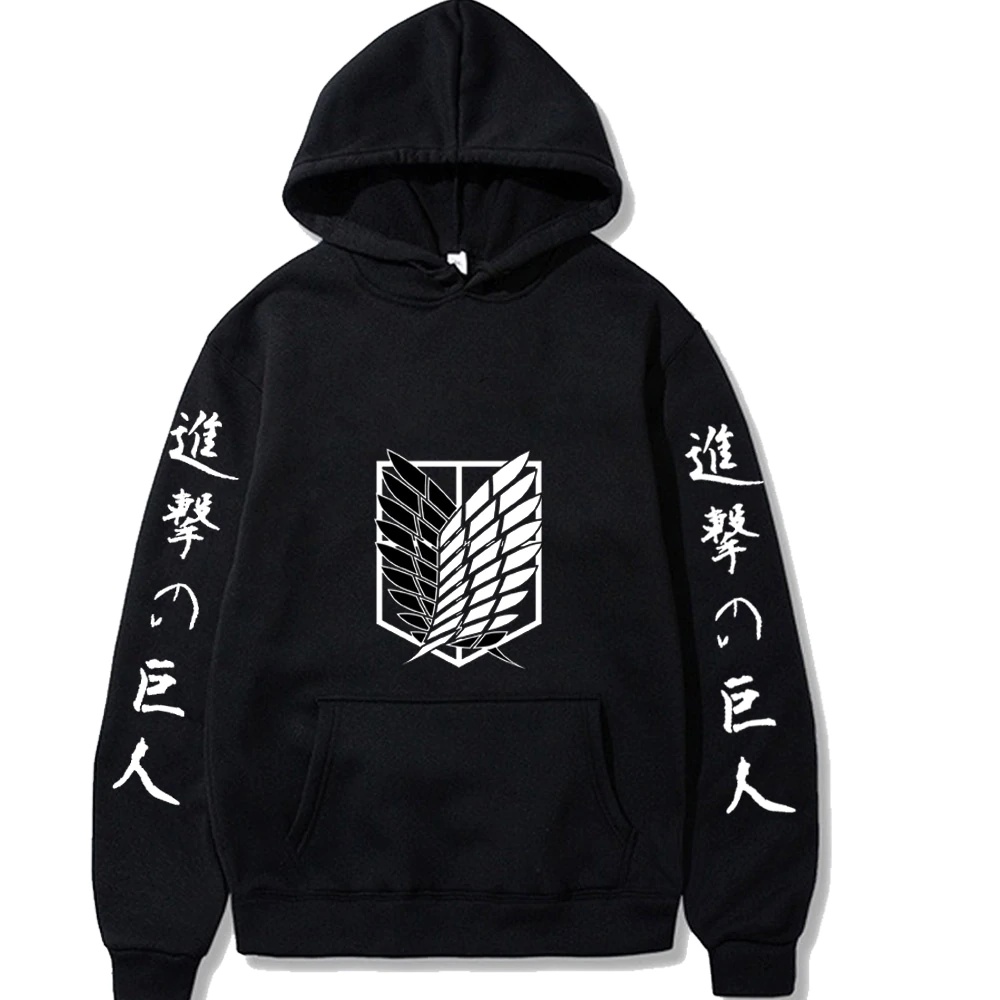 Moletom Blusa Shingeki No Kyojin Tropa De Exploração Shopee Brasil