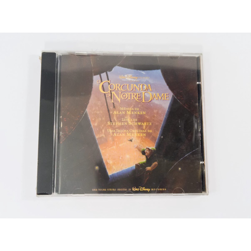 Cd O Corcunda De Notre Dame Trilha Sonora Disney Lacrado Shopee Brasil