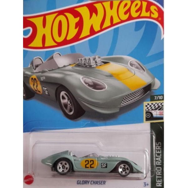 Hot Wheels Retro Racers Glory Chaser Shopee Brasil