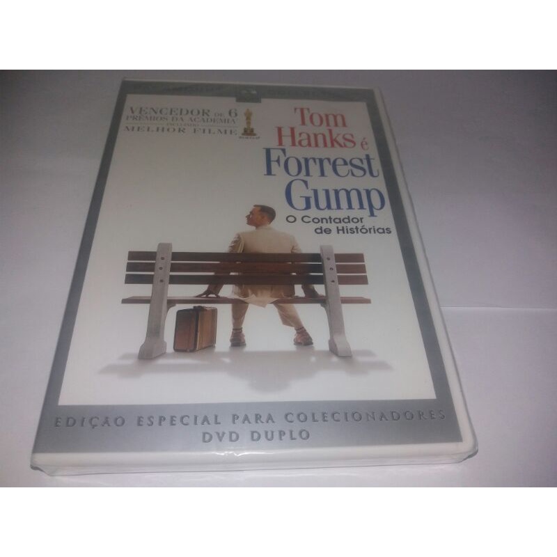 Dvd Duplo Forrest Gump O Contador de Histórias 1994 Tom Hanks