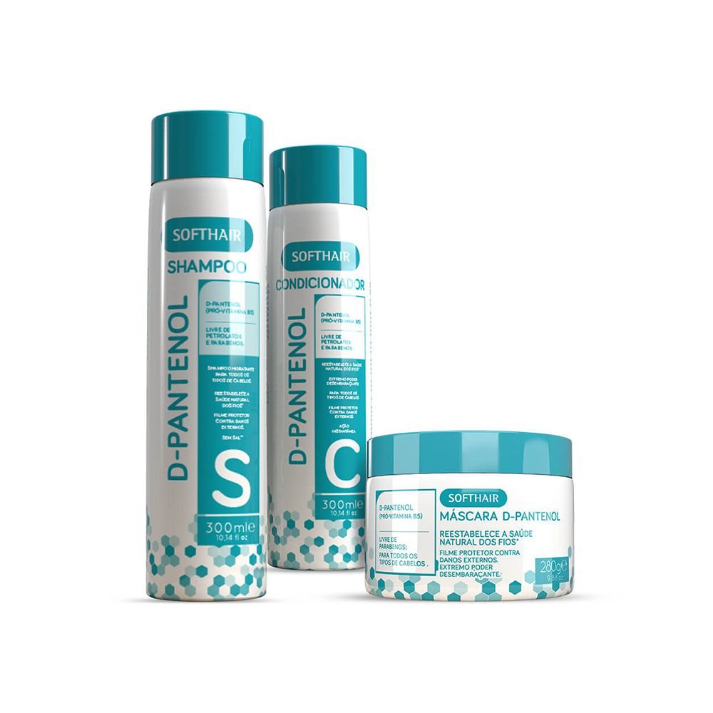 Kit Promocional D Pantenol Soft Hair Shopee Brasil