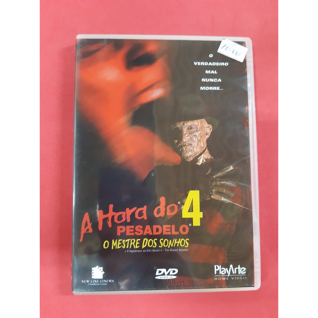 DVD A Hora Do Pesadelo 4 O Mestre Dos Sonhos Shopee Brasil