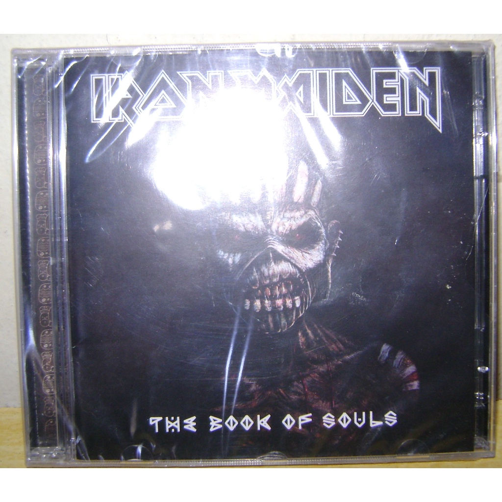 Cd Iron Maiden The Book Of Souls Duplo Shopee Brasil