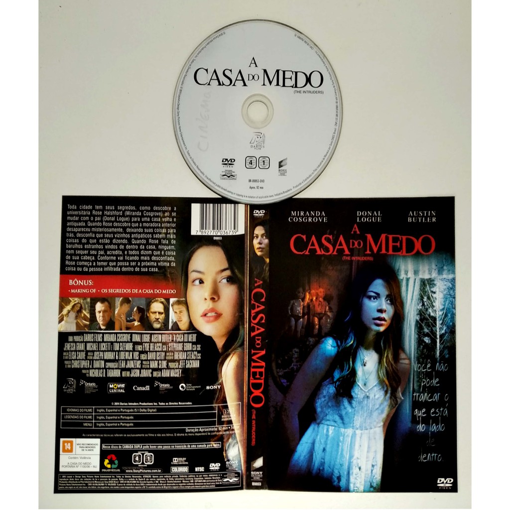 Dvd A Casa Do Medo Miranda Cosgrove Original Shopee Brasil