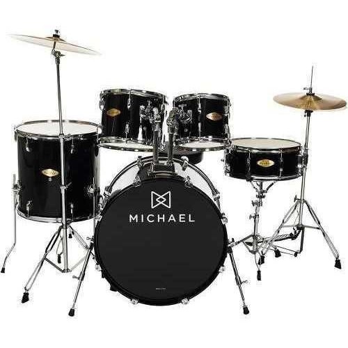 Bateria Acústica Michael Completa Bumbo 20 Audition Dm827 Shopee Brasil