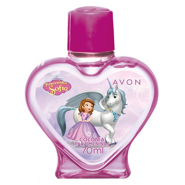 Colônia Infantil Princesinha Sofia Colônia 70ml Avon Shopee Brasil