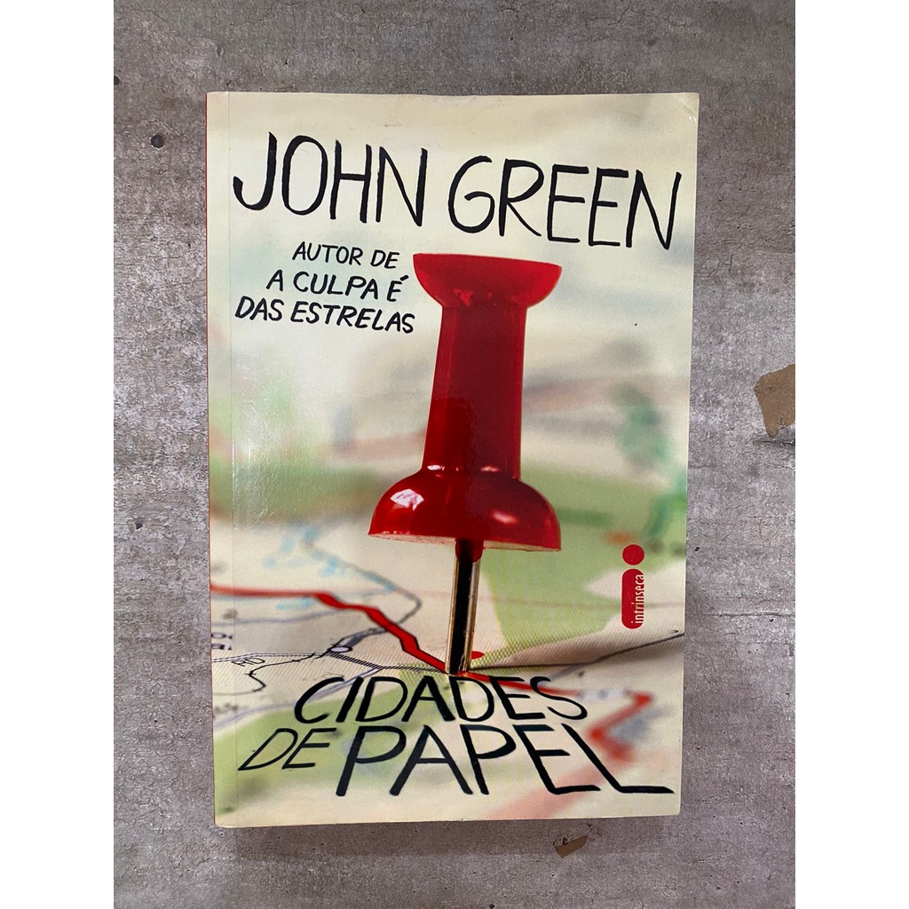 Cidades De Papel John Green Shopee Brasil