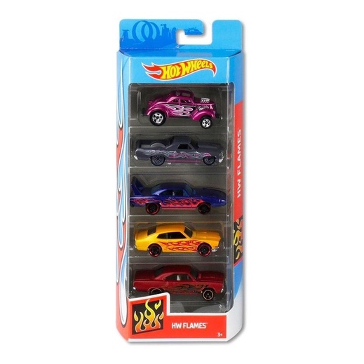 HOT WHEELS KIT 5 CARRINHOS SORTIDOS MATTEL Shopee Brasil