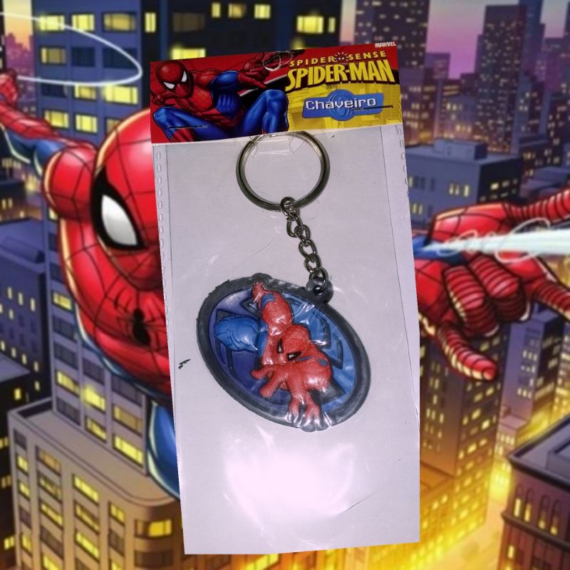 Chaveiro Homem Aranha Colecionavel Registrado Marvel Shopee Brasil