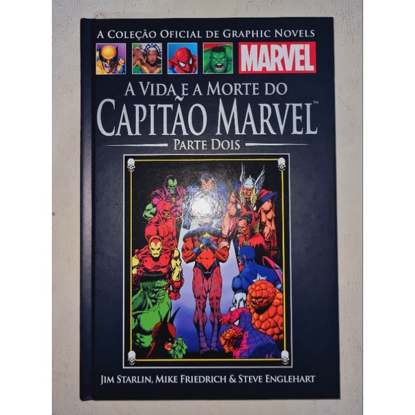 Lacrada Graphic Novels Marvel Classicos Xxv A Vida E A Morte Do Capitao