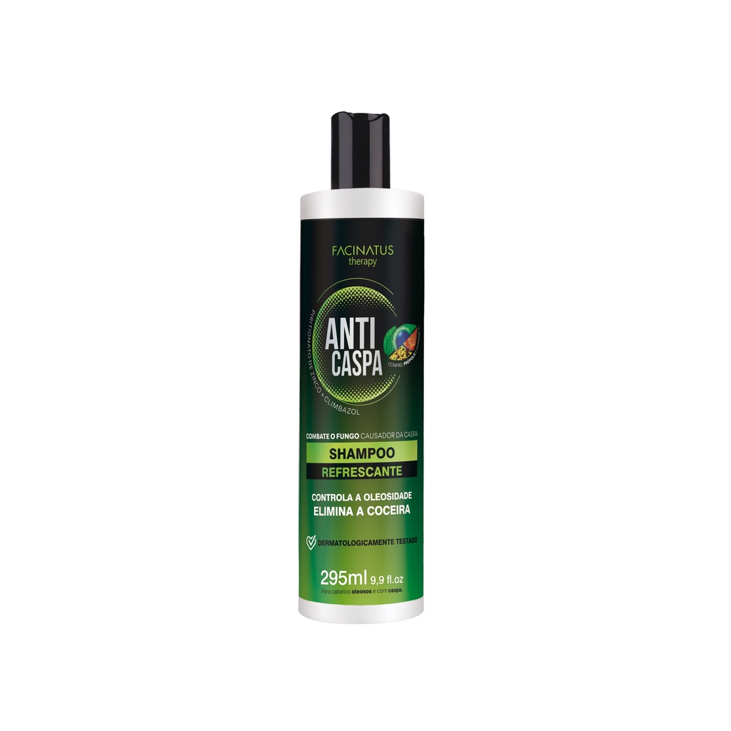 Shampoo Anticaspa Facinatus Tratamento Capilar Homem Shopee Brasil