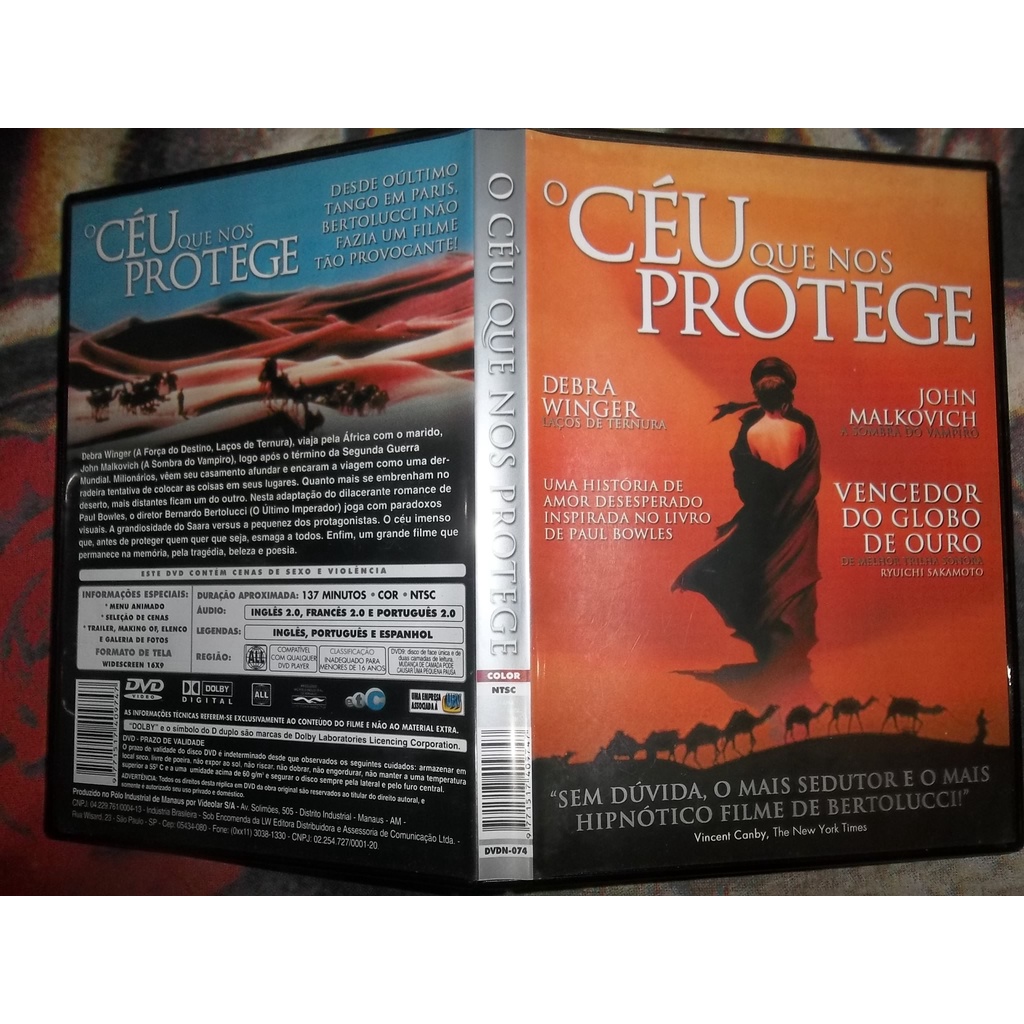 Dvd O C U Que Nos Protege Debra Winger Shopee Brasil