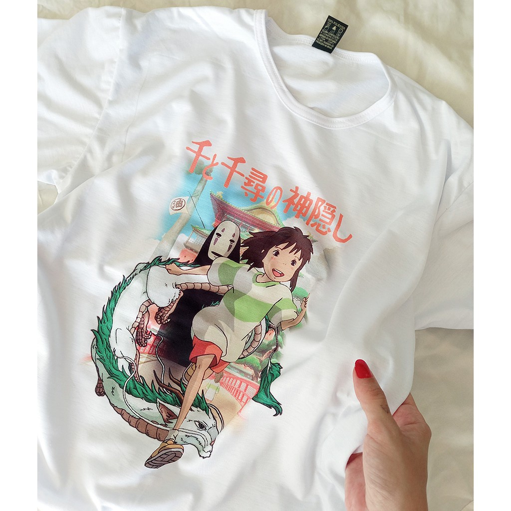 Camiseta Unissex A Viagem De Chihiro STUDIO GHIBLI Spirited Away