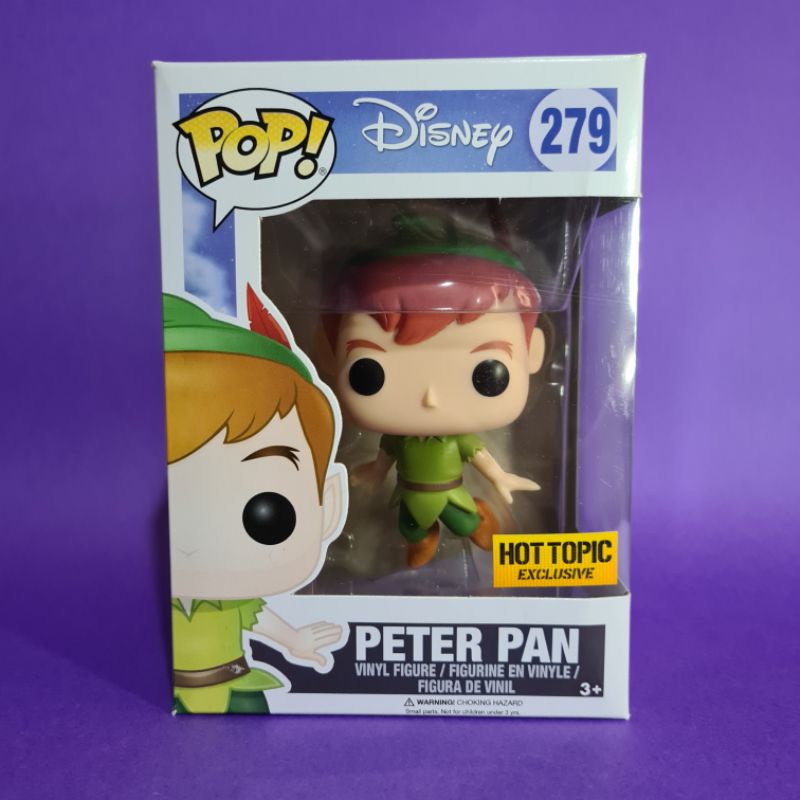 Funko Pop Peter Pan HOT TOPIC RARO Shopee Brasil