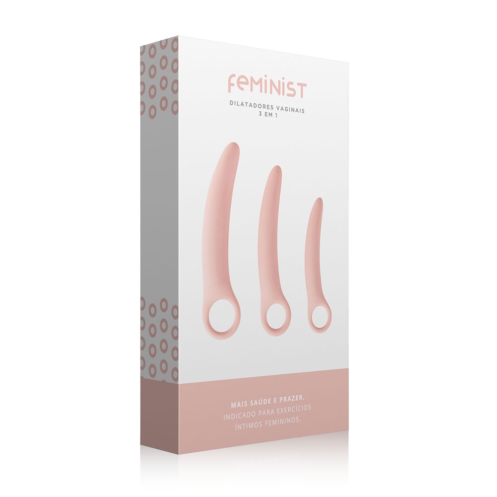 Kit De Dilatadores Vaginais Em Feminist Unidades Shopee Brasil