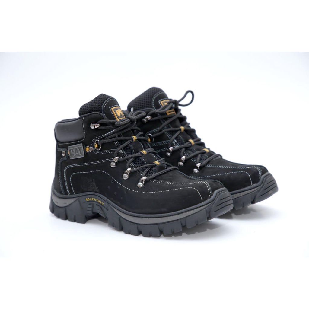 Bota Caterpillar Adventure Em Couro Legitimo Palmilha Em Gel