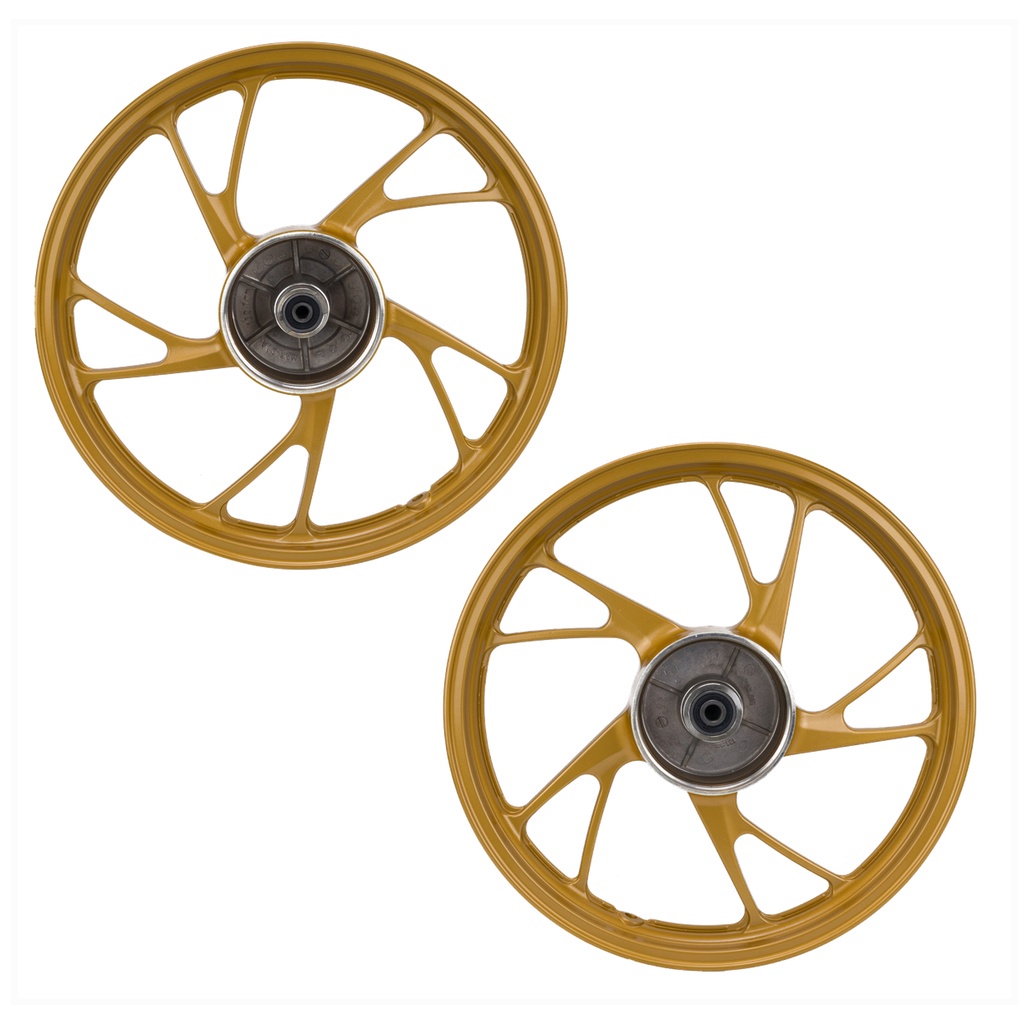 Roda Liga Leve Pe De Galinha Dourada Titan Fan 150 Tambor Shopee Brasil