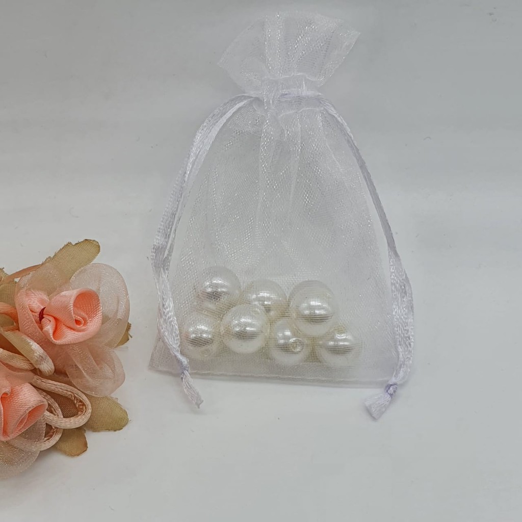 Saco de organza 10X15 cm 100 peças ou 50 peças embalagem saquinho