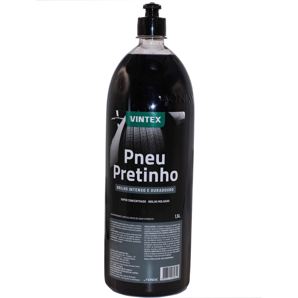 Pneu Pretinho 1 5 Litros Vintex By Vonixx Shopee Brasil