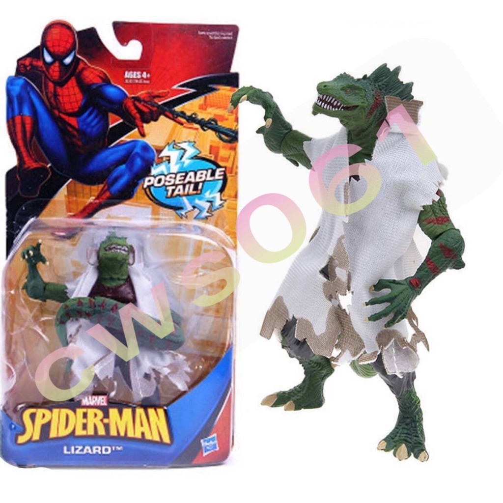 Hasbro 6 Maravilha O Incrível Homem Aranha Veneno Lagarto De Ação Em